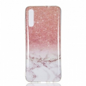 Kuori Samsung Galaxy A70 Glitter Marble