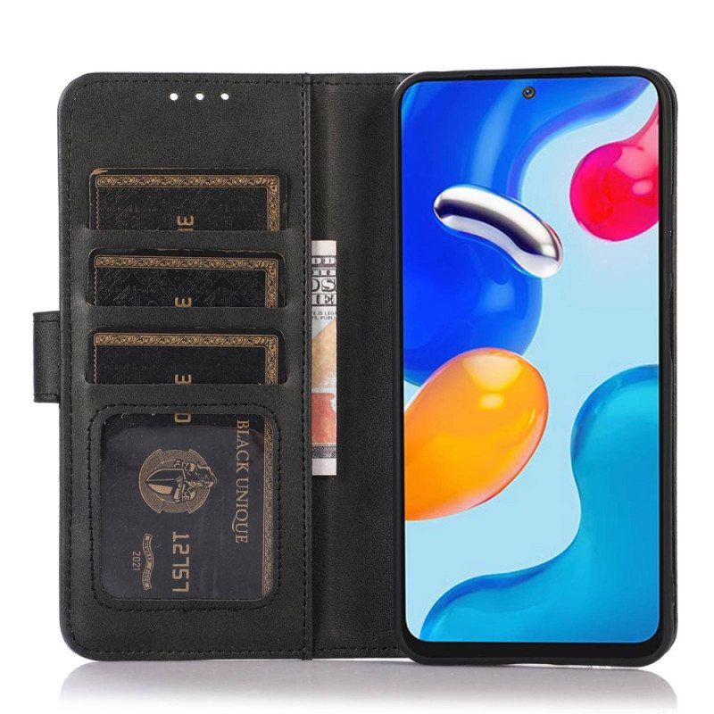 Kotelot Xiaomi 12T / 12T Pro Sobriety Leather Effect