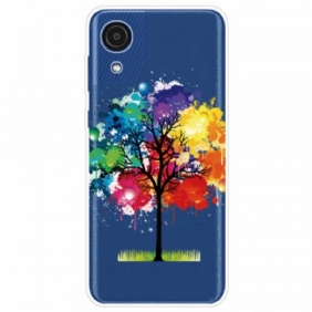 Case Samsung Galaxy A03 Core Saumaton Akvarellipuu