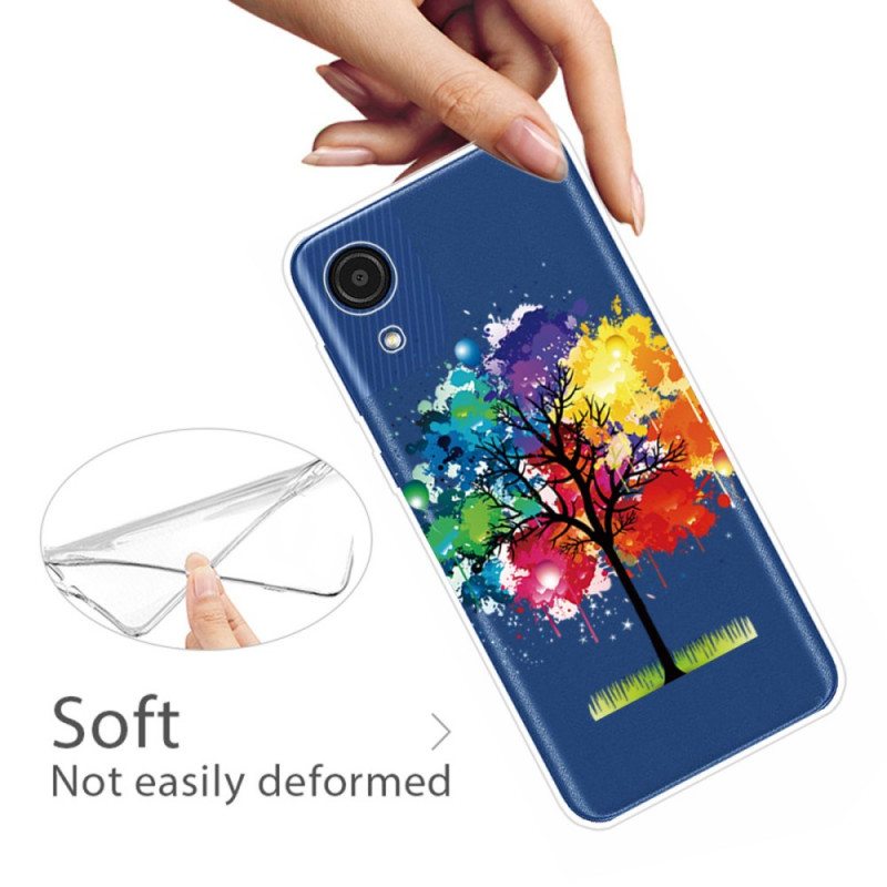 Case Samsung Galaxy A03 Core Saumaton Akvarellipuu