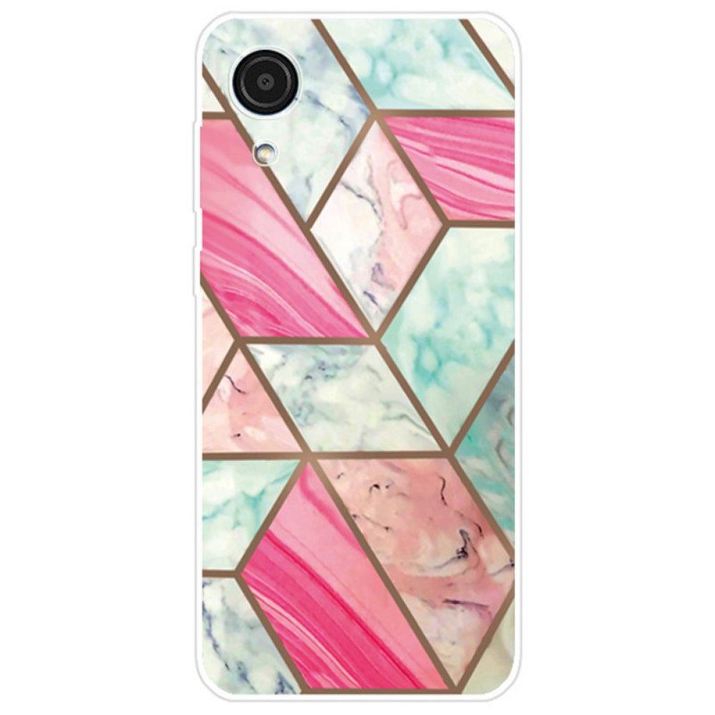 Kuori Samsung Galaxy A03 Core Decline Geometric Marble