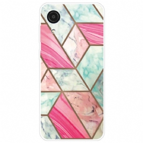 Kuori Samsung Galaxy A03 Core Decline Geometric Marble