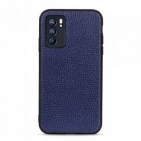 Case Oppo Reno 6 5G Aitoa Litsi-nahkaa