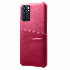 Kuori Oppo Reno 6 5G Ksq-korttikotelo