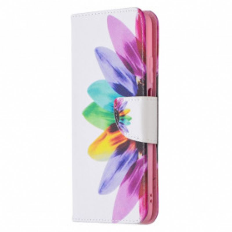 Flip Case Poco M3 Akvarelli Kukka