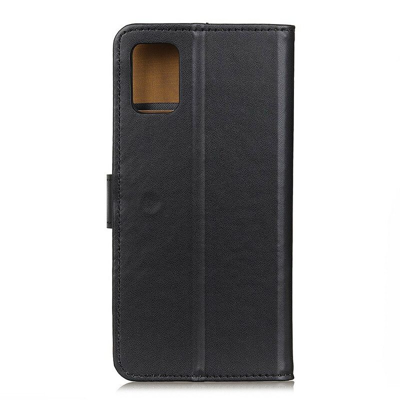 Flip Case Poco M3 Tavallista Keinonahkaa