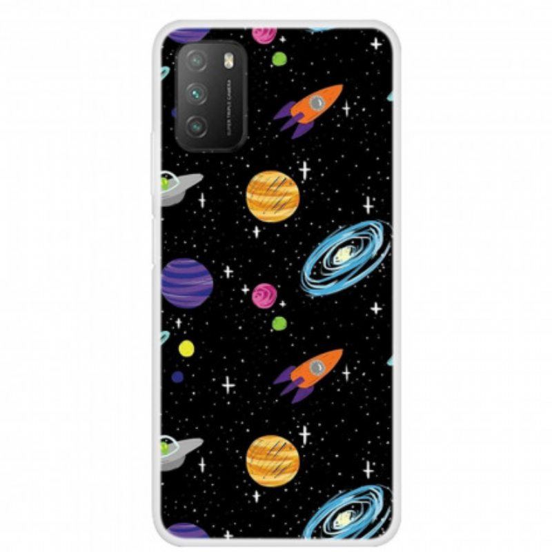 Kuori Poco M3 Planeetta Galaxy