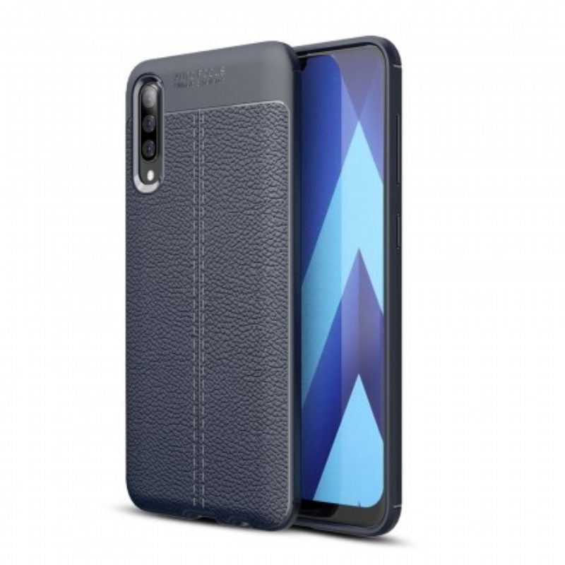 Kuori Samsung Galaxy A50 Kaksilinjainen Litsi-nahkaefekti