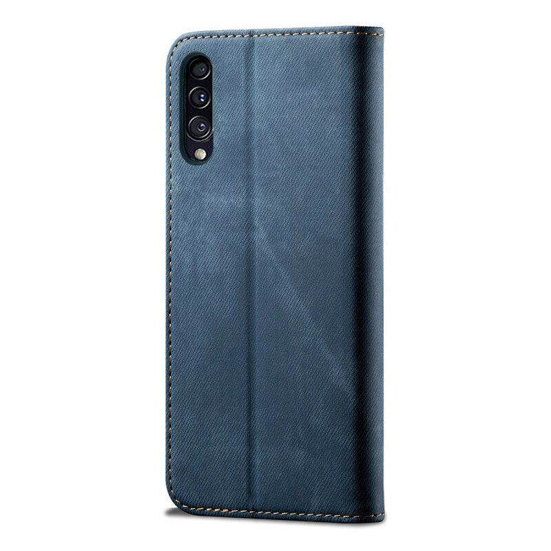 Puhelinkuoret Samsung Galaxy A50 Kotelot Flip Denim Kangas