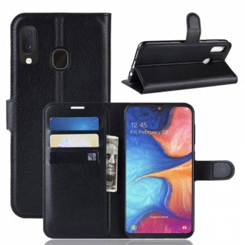 Flip Case Samsung Galaxy A20e Klassikko