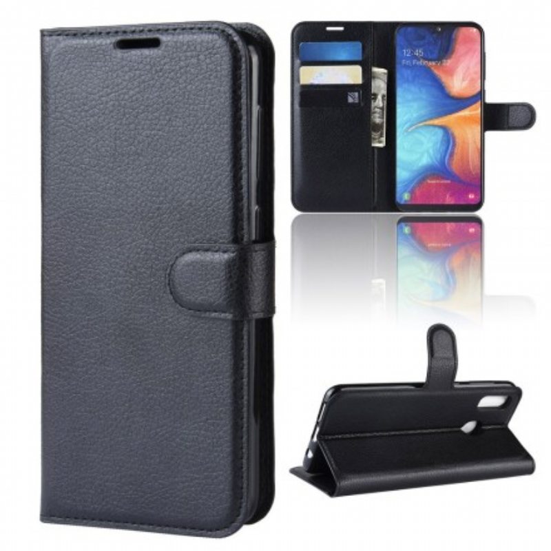 Flip Case Samsung Galaxy A20e Klassikko