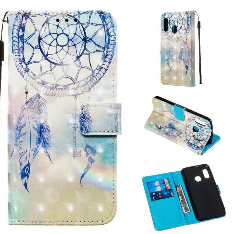 Kotelot Samsung Galaxy A20e / A10e Watercolour Dream Catcher