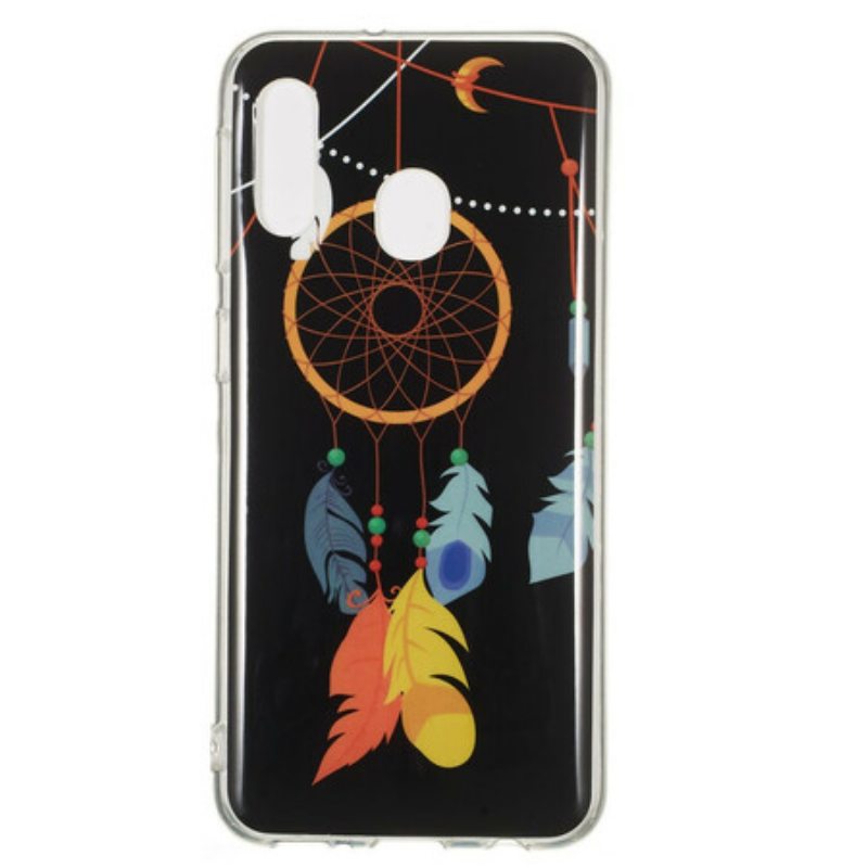 Kuori Samsung Galaxy A20e Ainutlaatuinen Fluoresoiva Dream Catcher