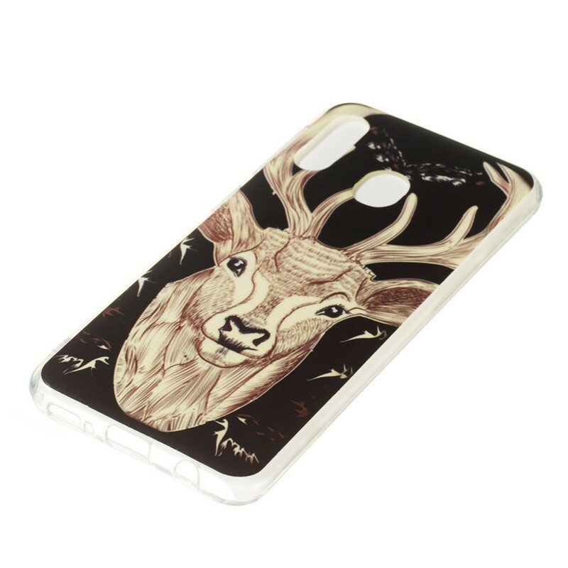 Kuori Samsung Galaxy A20e Fluoresoiva Majestic Deer