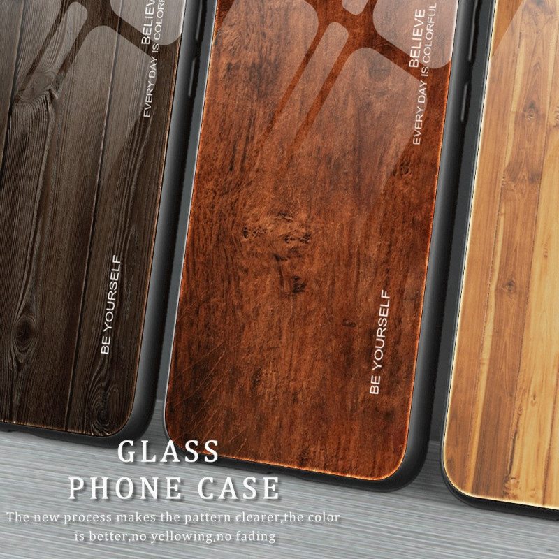 Case Xiaomi Redmi Note 12 Pro Plus Wood Design Karkaistu Lasi