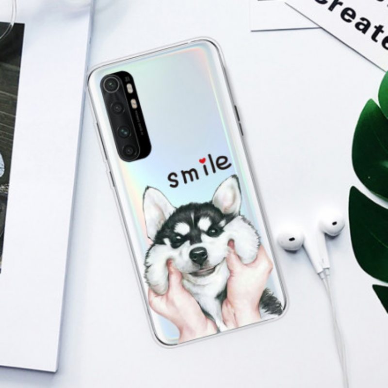 Case Xiaomi Mi Note 10 Lite Hymyile Koira