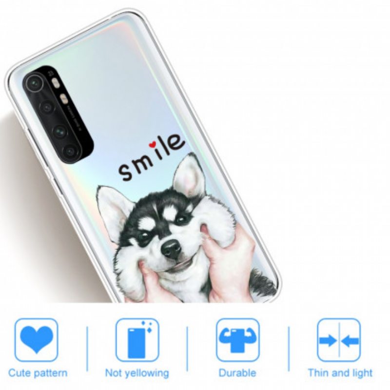 Case Xiaomi Mi Note 10 Lite Hymyile Koira