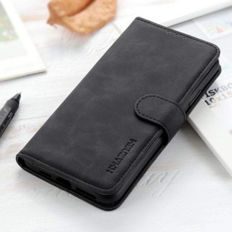 Kotelot Xiaomi Mi Note 10 Lite Matta Vintage Leather Effect Khazneh