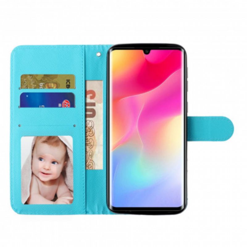 Kotelot Xiaomi Mi Note 10 Lite Suojaketju Kuori Marmorinauhaiset Kohdevalot