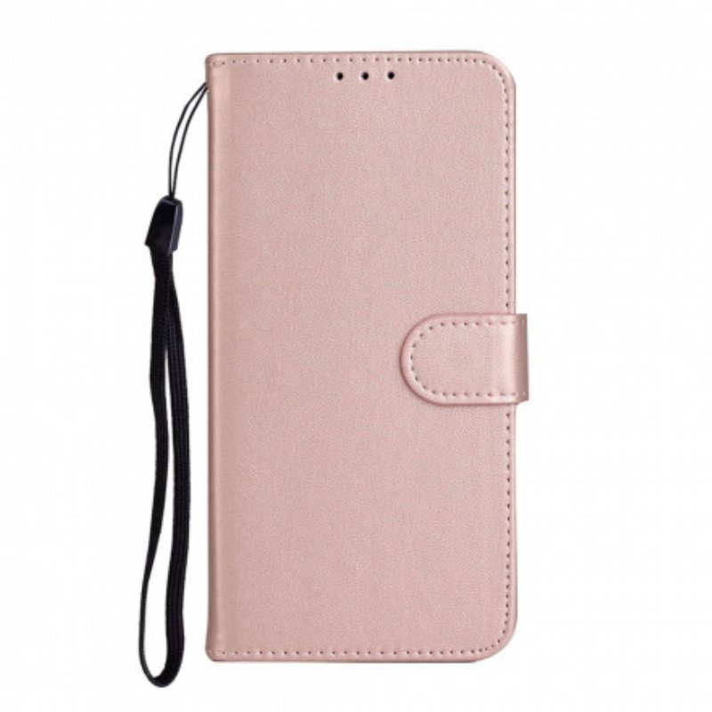 Kotelot Xiaomi Mi Note 10 Lite Suojaketju Kuori Solid Color Series Strappy