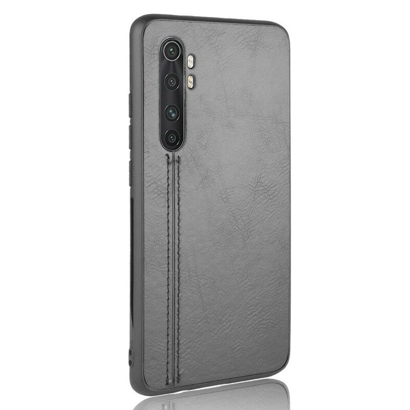 Kuori Xiaomi Mi Note 10 Lite Couture-nahkaefekti