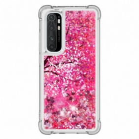 Kuori Xiaomi Mi Note 10 Lite Glitter Tree