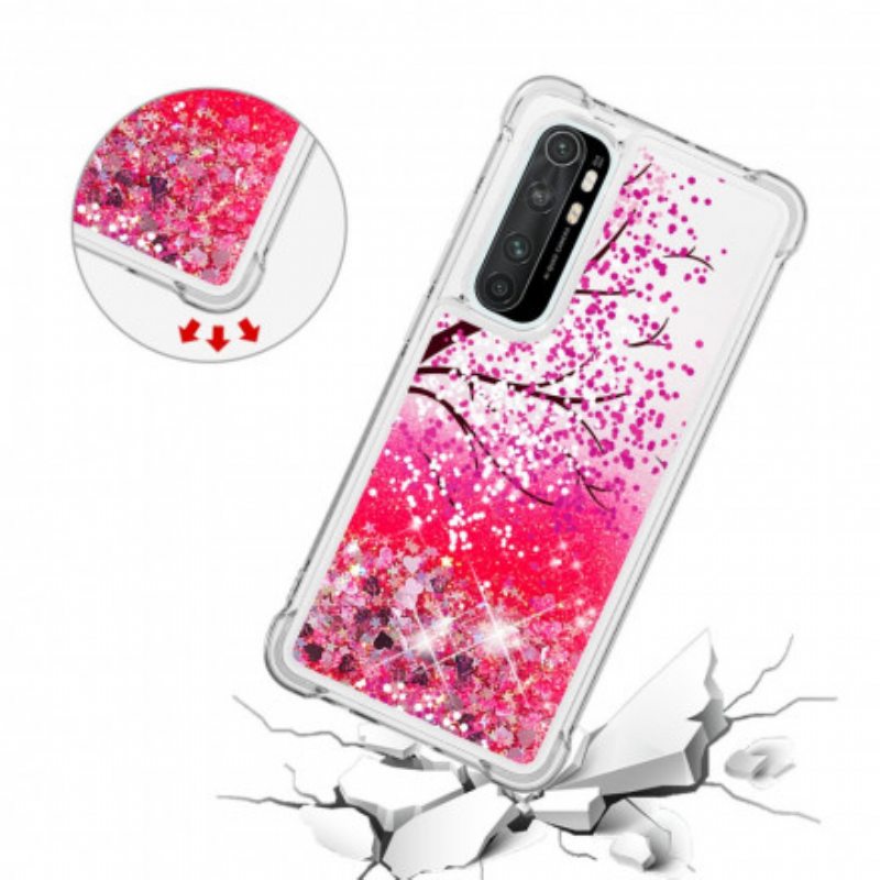 Kuori Xiaomi Mi Note 10 Lite Glitter Tree