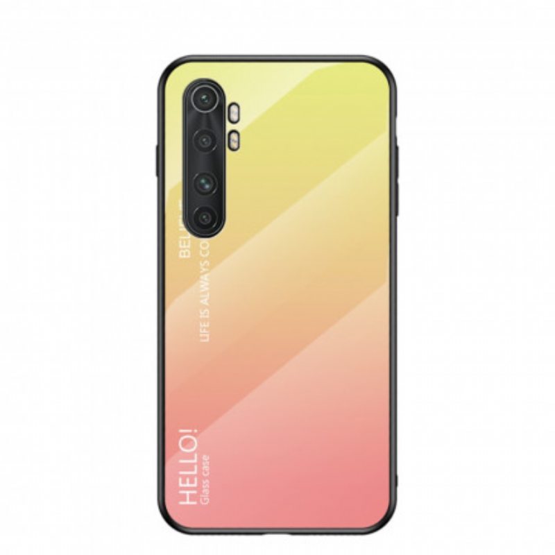 Kuori Xiaomi Mi Note 10 Lite Karkaistu Lasi Hello