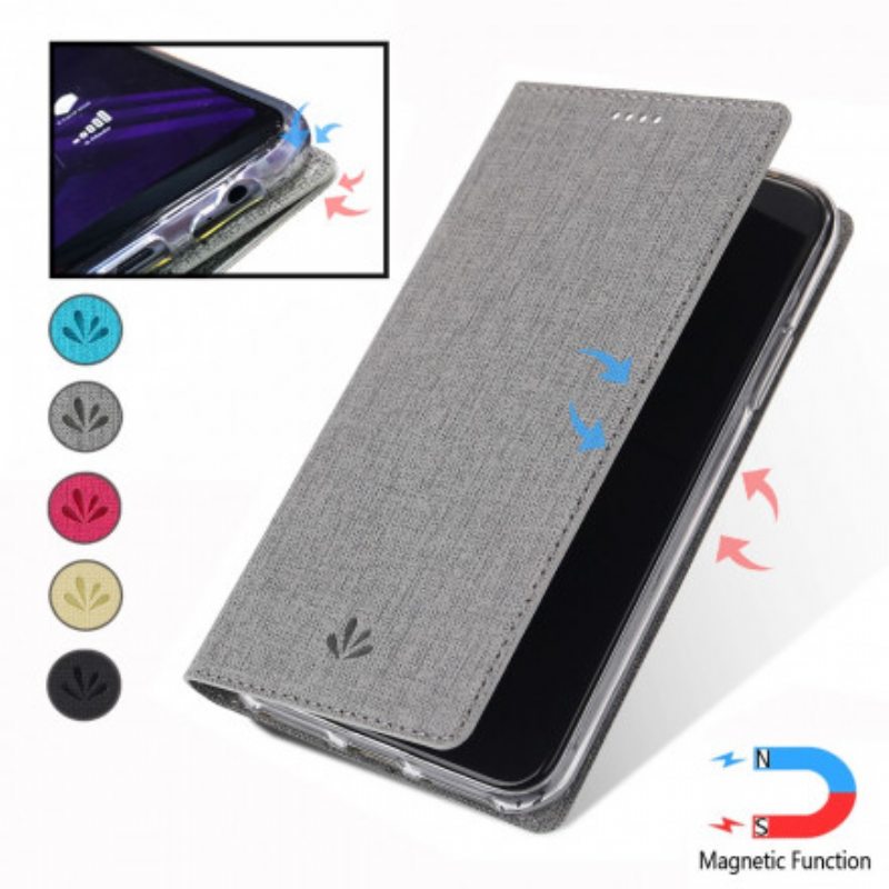 Puhelinkuoret Xiaomi Mi Note 10 Lite Kotelot Flip Teksturoitu Vili Dmx