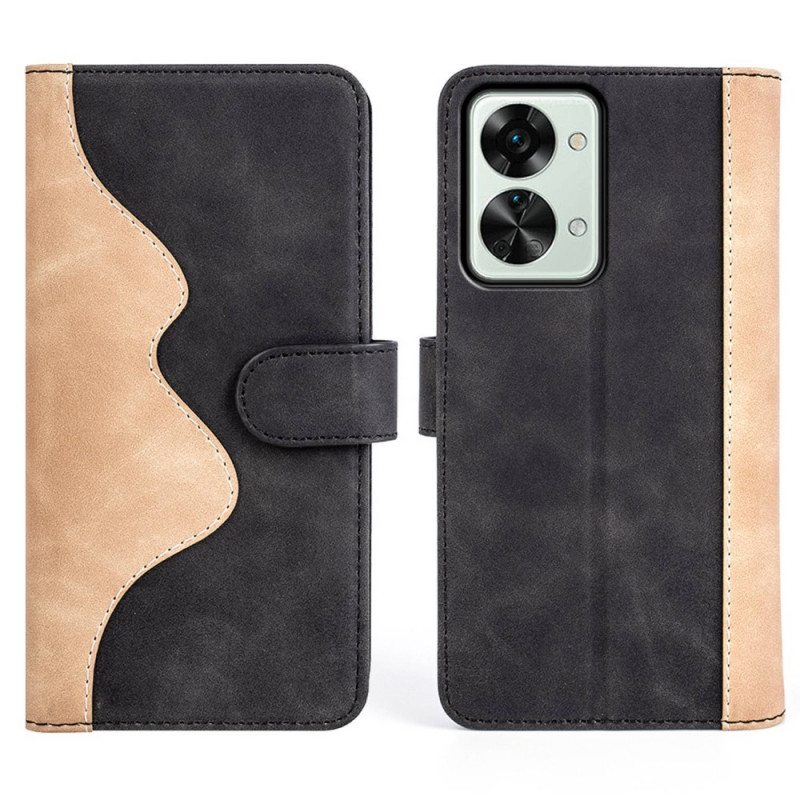 Flip Case OnePlus Nord 2T 5G Graafinen Kuvio