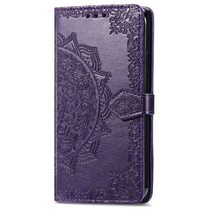 Kotelot OnePlus Nord 2T 5G Suojaketju Kuori Mandala Strap -korttipidike