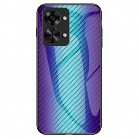 Kuori OnePlus Nord 2T 5G Karkaistua Hiilikuitulasia