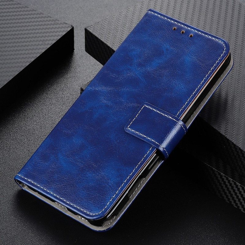 Flip Case OnePlus Nord CE 2 Lite 5G Kiiltävä Tekonahka