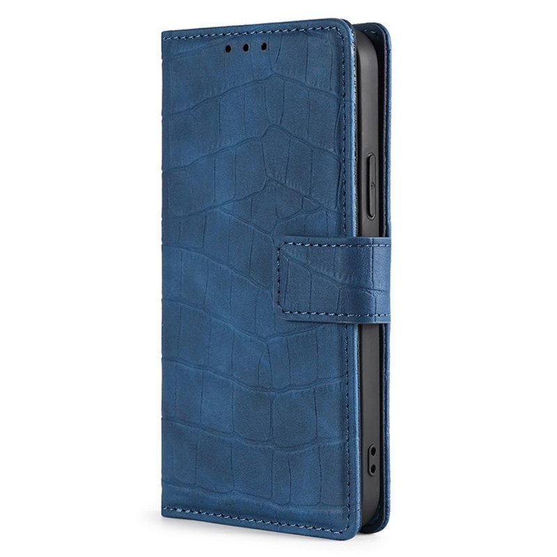 Flip Case OnePlus Nord CE 2 Lite 5G Krokotiilin Ihotyyli