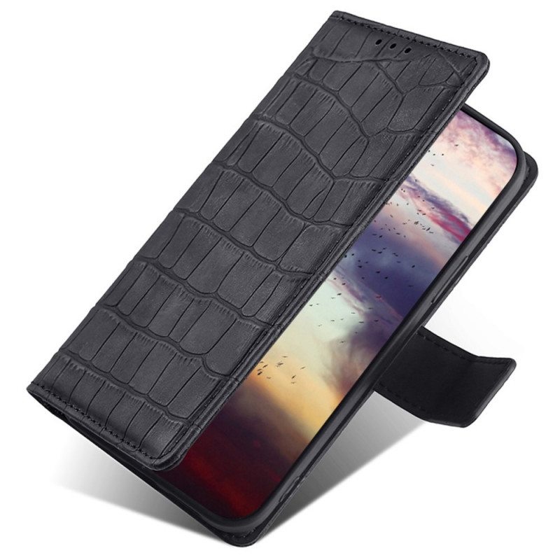 Flip Case OnePlus Nord CE 2 Lite 5G Krokotiilin Ihotyyli