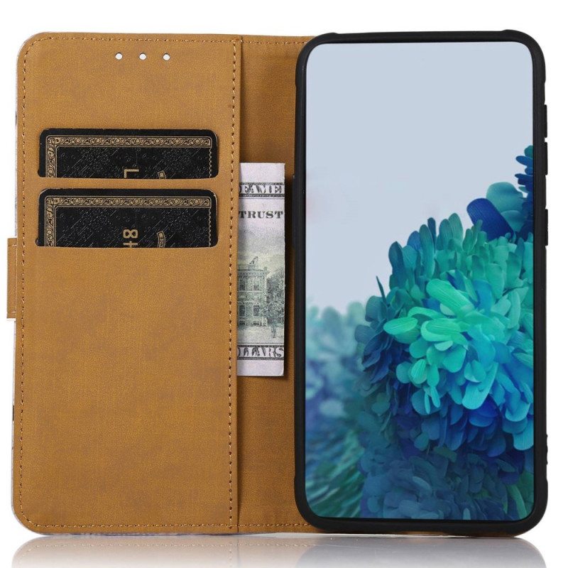 Flip Case OnePlus Nord CE 2 Lite 5G Traveller Cat