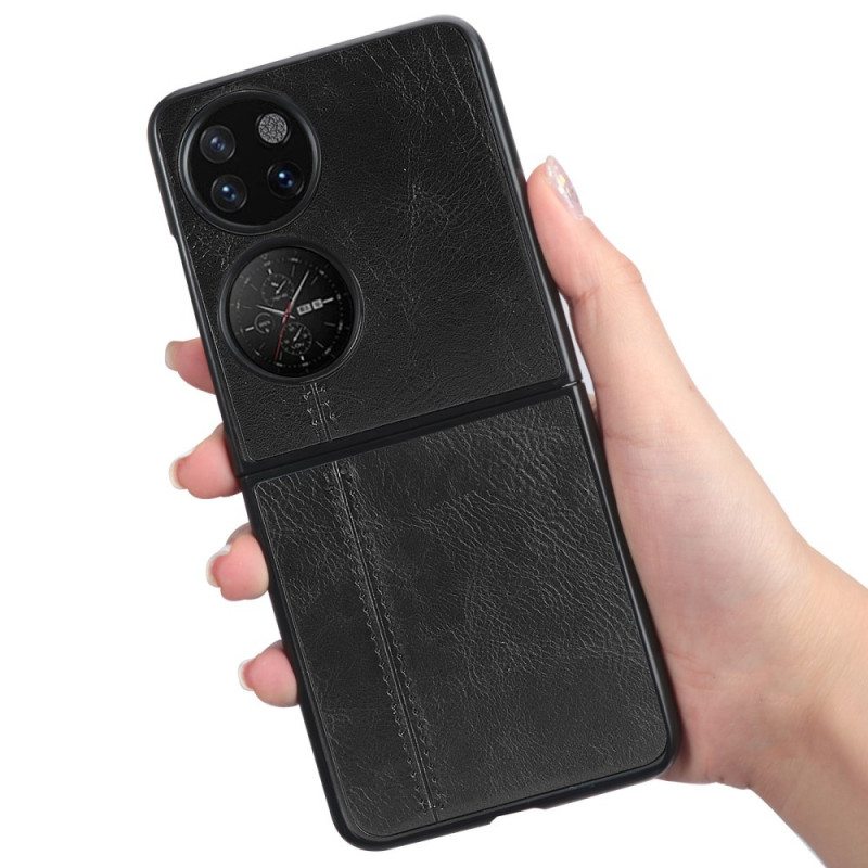 Case Huawei P50 Pocket Keinonahan Tikkaukset