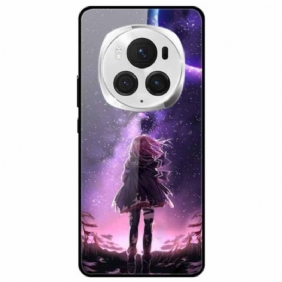 Case Honor Magic 6 Pro Puhelinkuoret Starry Girl Karkaistu Lasi