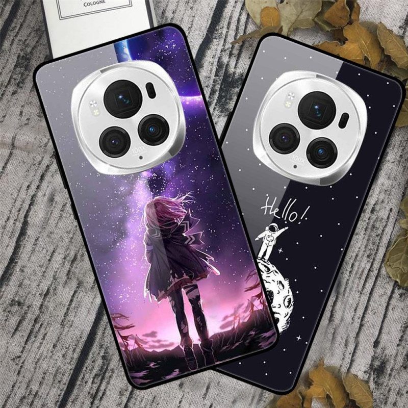 Case Honor Magic 6 Pro Puhelinkuoret Starry Girl Karkaistu Lasi