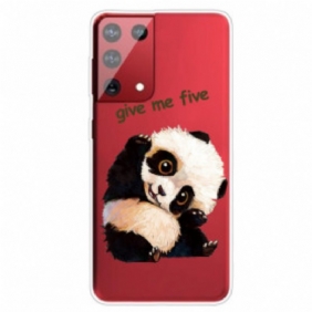 Kuori Samsung Galaxy S21 Ultra 5G Panda Anna Minulle Viisi