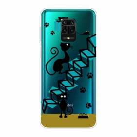 Case Xiaomi Redmi Note 9S / 9 Pro Hauskoja Kissoja