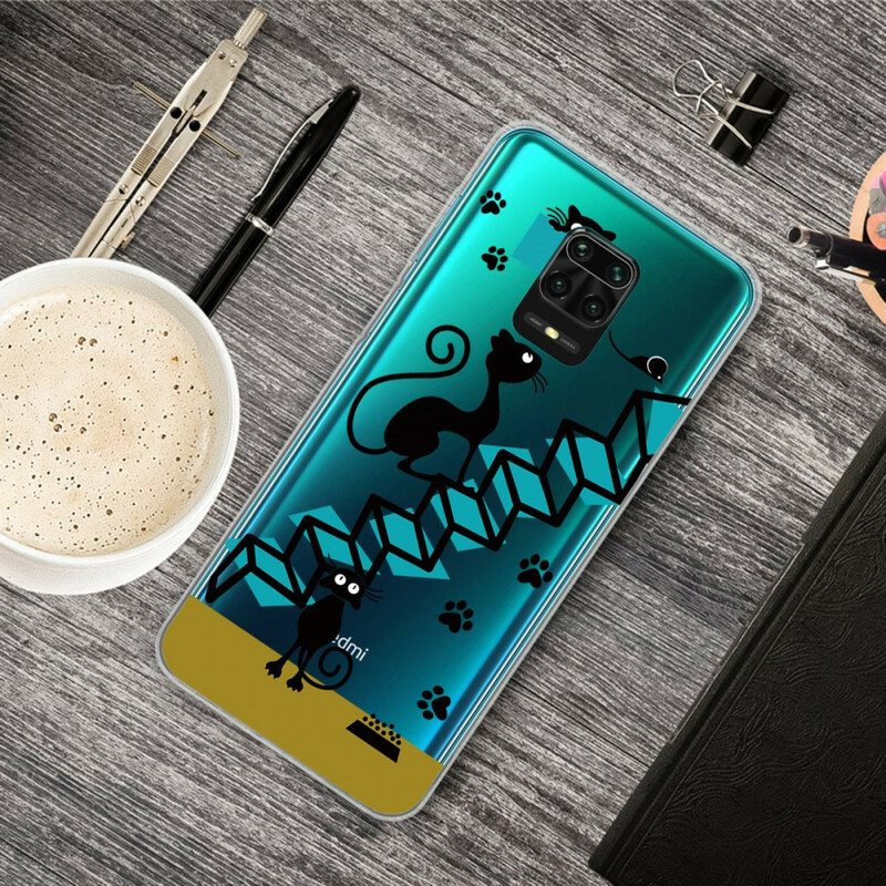 Case Xiaomi Redmi Note 9S / 9 Pro Hauskoja Kissoja