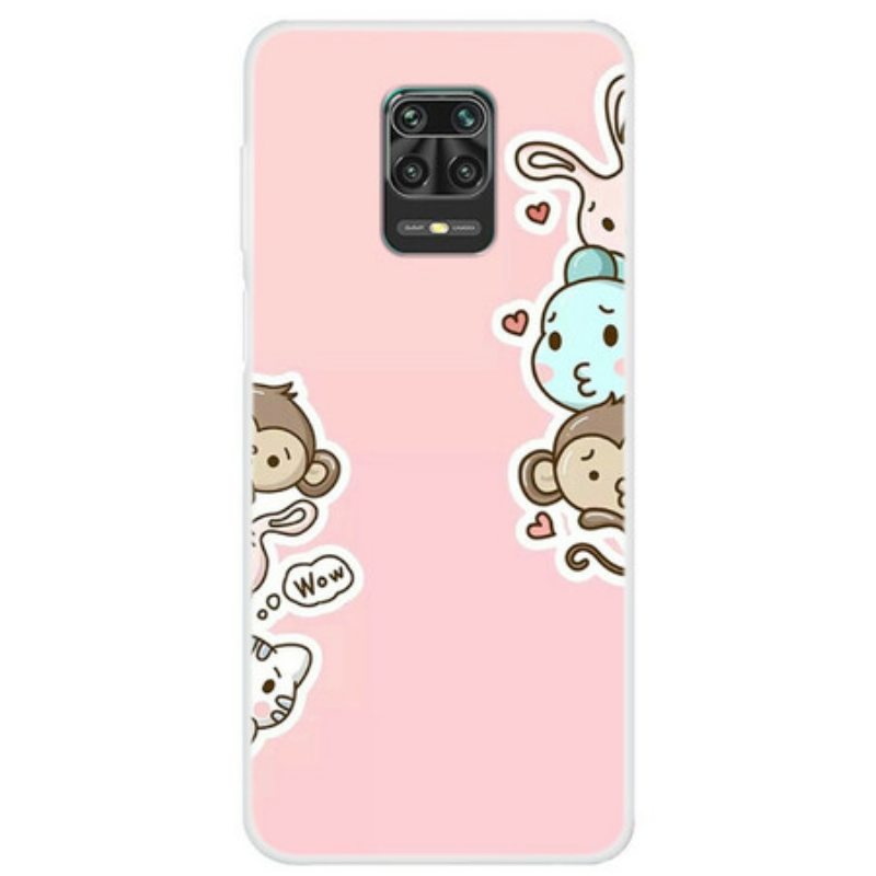 Case Xiaomi Redmi Note 9S / 9 Pro Vau Eläimet