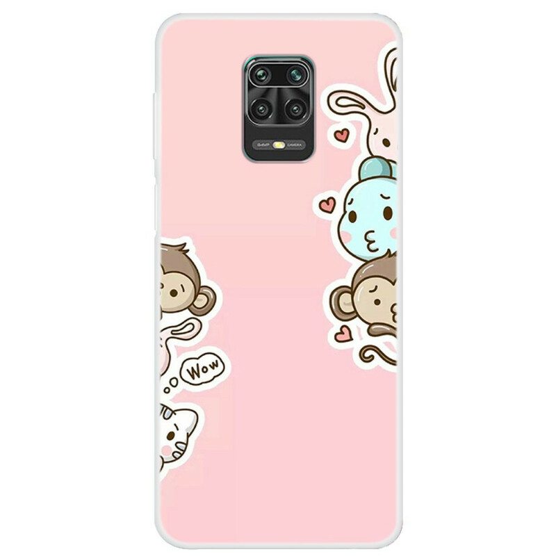 Case Xiaomi Redmi Note 9S / 9 Pro Vau Eläimet