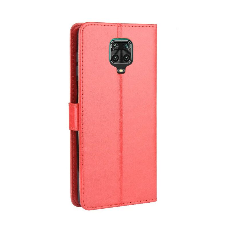 Flip Case Xiaomi Redmi Note 9S / 9 Pro Näyttävä Keinonahka