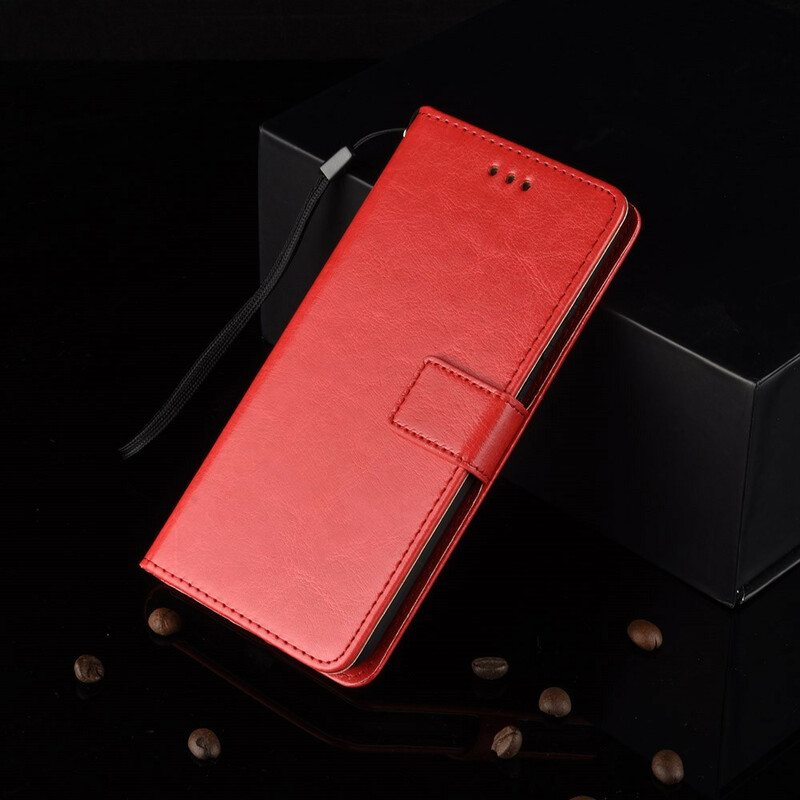 Flip Case Xiaomi Redmi Note 9S / 9 Pro Näyttävä Keinonahka