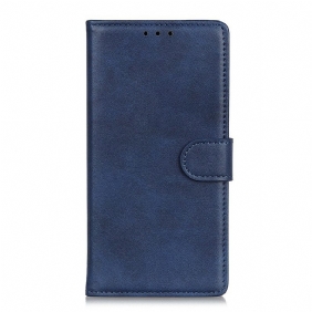 Flip Case Xiaomi Redmi Note 9S / 9 Pro Retro Mattanahkaefekti