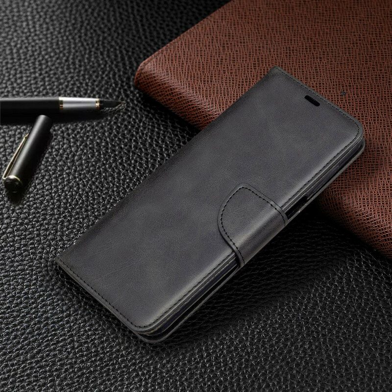 Kotelot Xiaomi Redmi Note 9S / 9 Pro Suojaketju Kuori Strappy Leather Style