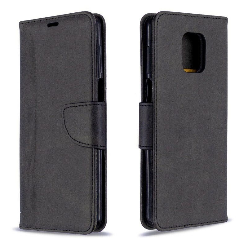 Kotelot Xiaomi Redmi Note 9S / 9 Pro Suojaketju Kuori Strappy Leather Style