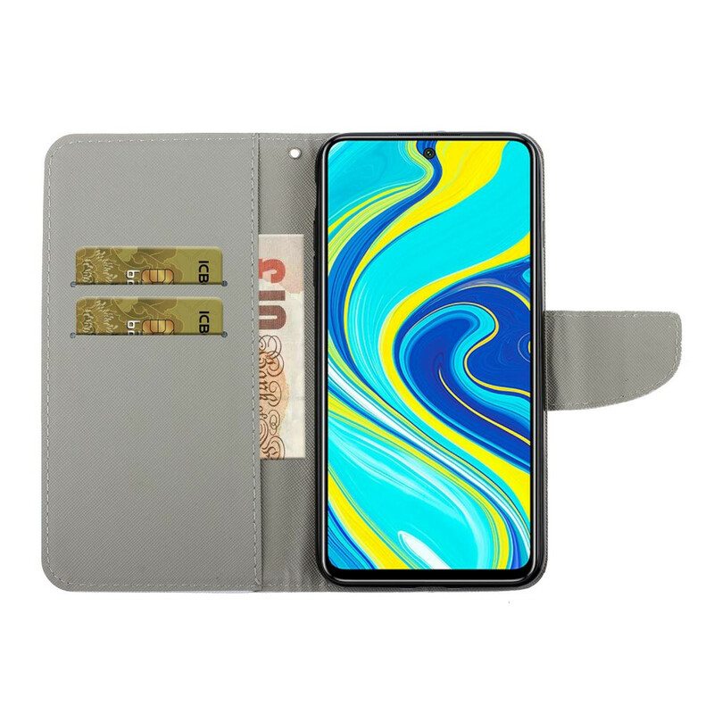 Kotelot Xiaomi Redmi Note 9S / 9 Pro Suojaketju Kuori Thong Daisies